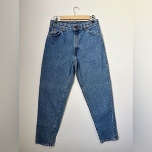 LEVI’S Vintage Orange Tab 10950 Relaxed Fit Tapered Leg High Rise Jeans Womens’s